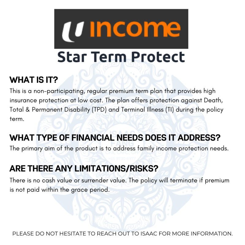 Income Star Term Protect 2what