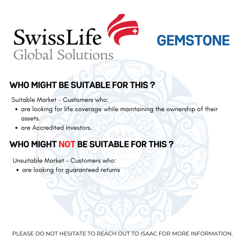 Swiss Life Gemstone 4suit