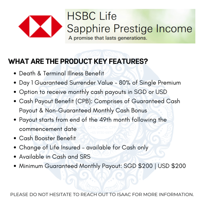 HSBC Sapphire Prestige Income 3feat