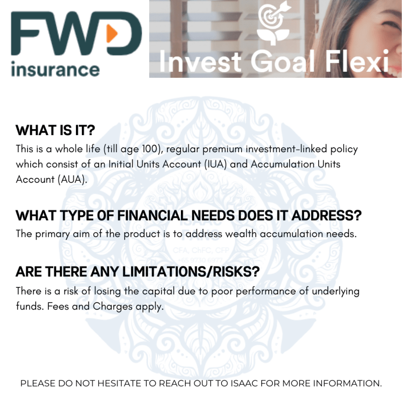 FWD Invest Goal Flexi (ILP) 2what